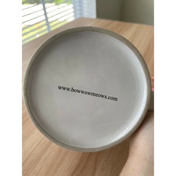 *Bowwowmeow Shih Tzu Coffee Mug Personality Description Dog Long Hair Red Bow - Picture 4 of 4